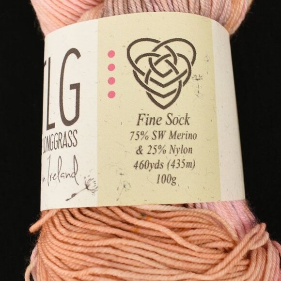 LITLG Fine Sock Yarn SW Merino Nylon 460 Yds/100g Hand-Dyed Afterglow - Picture 3 of 4
